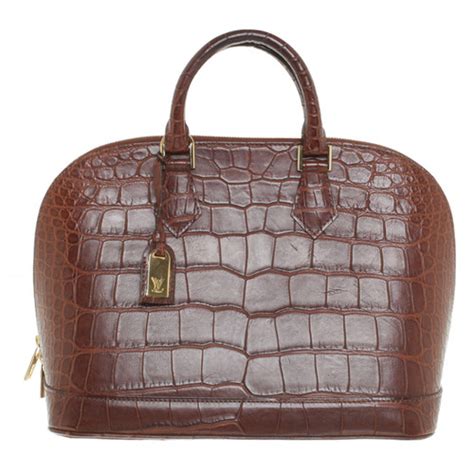 louis vuitton krokodilleder handtasche|Louis Vuitton collection.